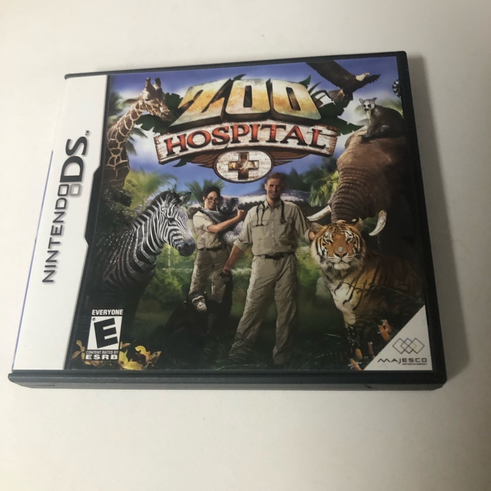 Zoo Hospital‎ Nintendo DS TESTED Video Game